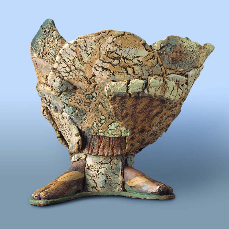Stoneware sculpture - Easter Walks