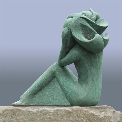 Bronze sculpture - Sea breeze