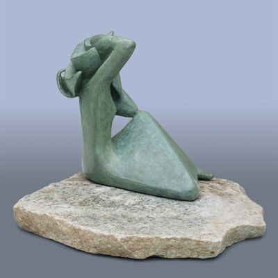Bronze sculpture - Sea breeze