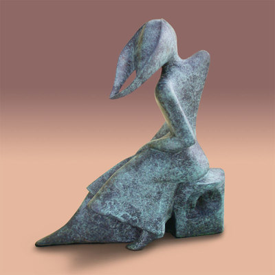 Bronze sculpture - Steady Breeze