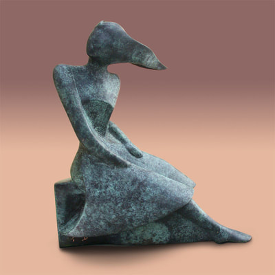 Bronze sculpture - Steady Breeze