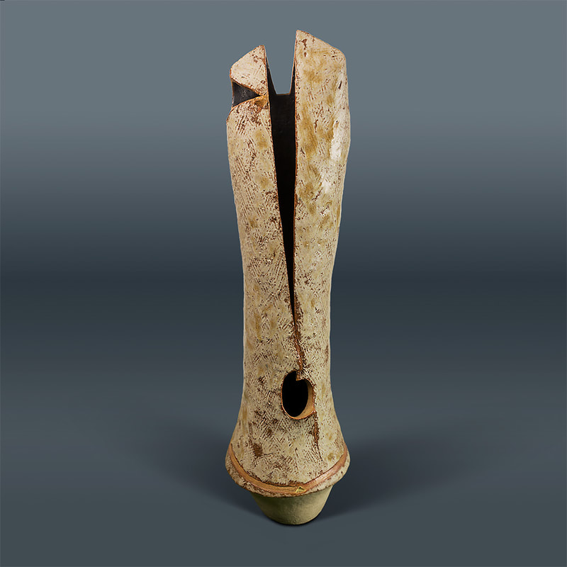 Stoneware sculpture - Frigg