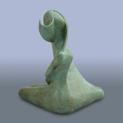 Bronze sculpture - Turning breeze