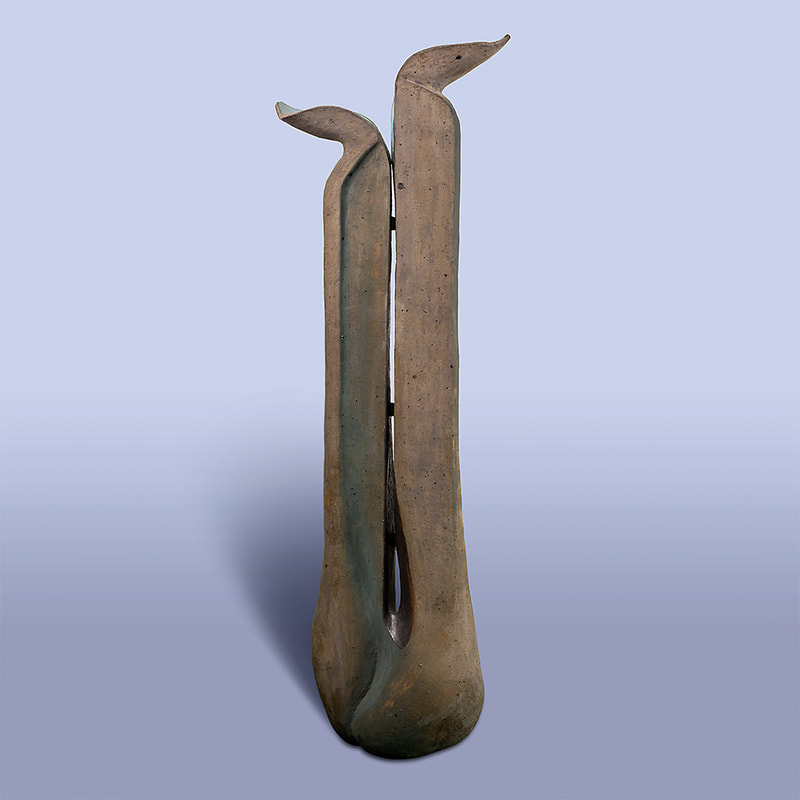 Stoneware sculpture - Unwell Water